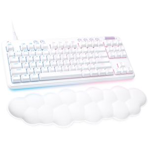 Teclado para Juegos Mecánico Logitech G G713 Blanco Mist Interruptores Gx Red