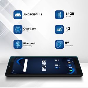 Tablet Hyundai Hytab Pro 8 64Gb 4G Lte Wi Fi Negro