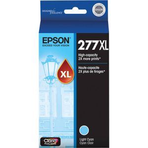 Cartucho de Tinta Epson 277Xl de Alta Capacidad en Color Cian Claro