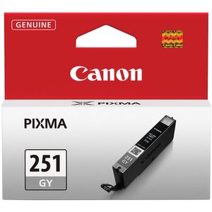 Cartucho de Tinta Gris de Capacidad Estándar Canon Cli 251Gy