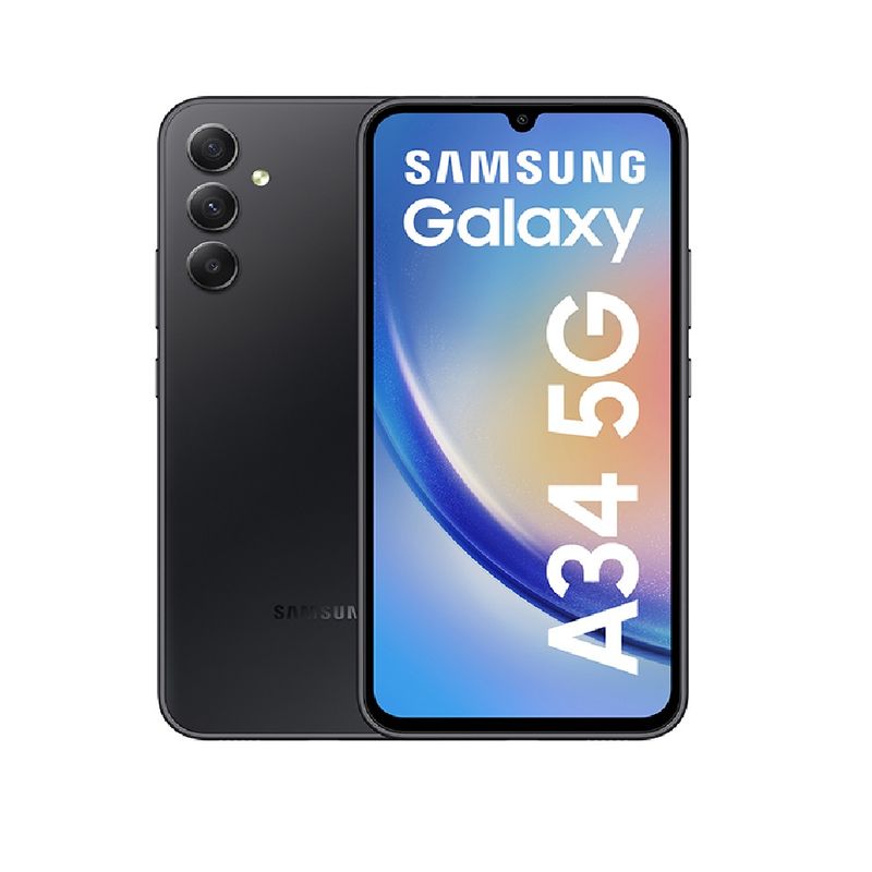 Celular Galaxy A34 5G Grafito 128 GB