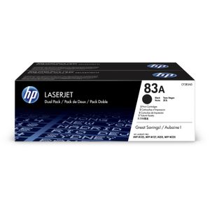Cartucho de Tóner Hp 83A Black Laserjet Paquete de 2