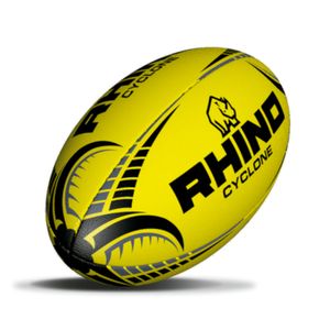 Pelota de Rugby Rhino Cyclone Amarillo Size:5