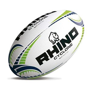 Pelota de Rugby Rhino Cyclone Blanco Size:5