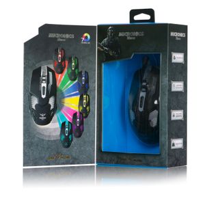 Mouse Gaming Con Luces Led Xforce Micronics