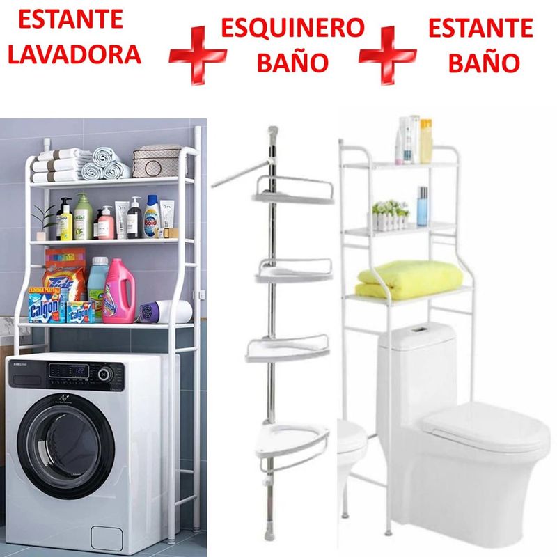 Mueble organizador rack para lavadora - Costa Rica