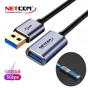 Cable Extensión Usb 3.0 Macho A Hembra 7 Metros NETCOM 5Gbps