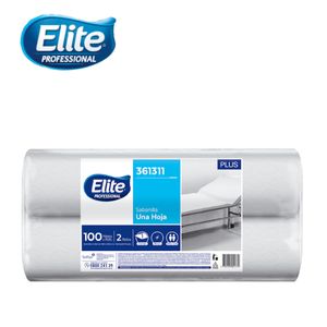 Sabanilla Papel Elite Plus Una Hoja 100 Metros 2 Rollos
