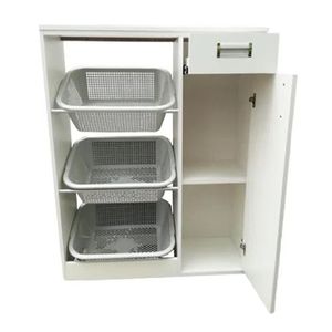 Mueble de Cocina Organizador Alacena Verdulero Blanco
