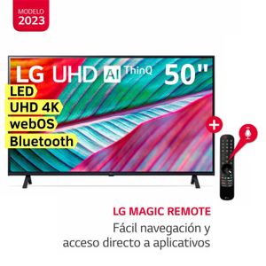 Televisor LG LED Smart TV 50" Ultra HD 4K ThinQ AI 50UR8750PSA