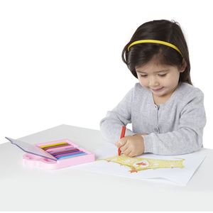Set de Crayones de Cera Princesas 12 Unidades
