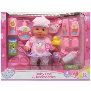 Muñeca Blanda MOTHER LOVE 31cm 4 Sonidos 23011