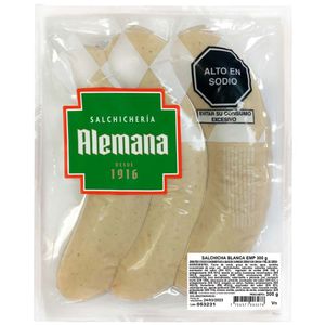 Salchicha Blanca S. ALEMANA Paquete 300g