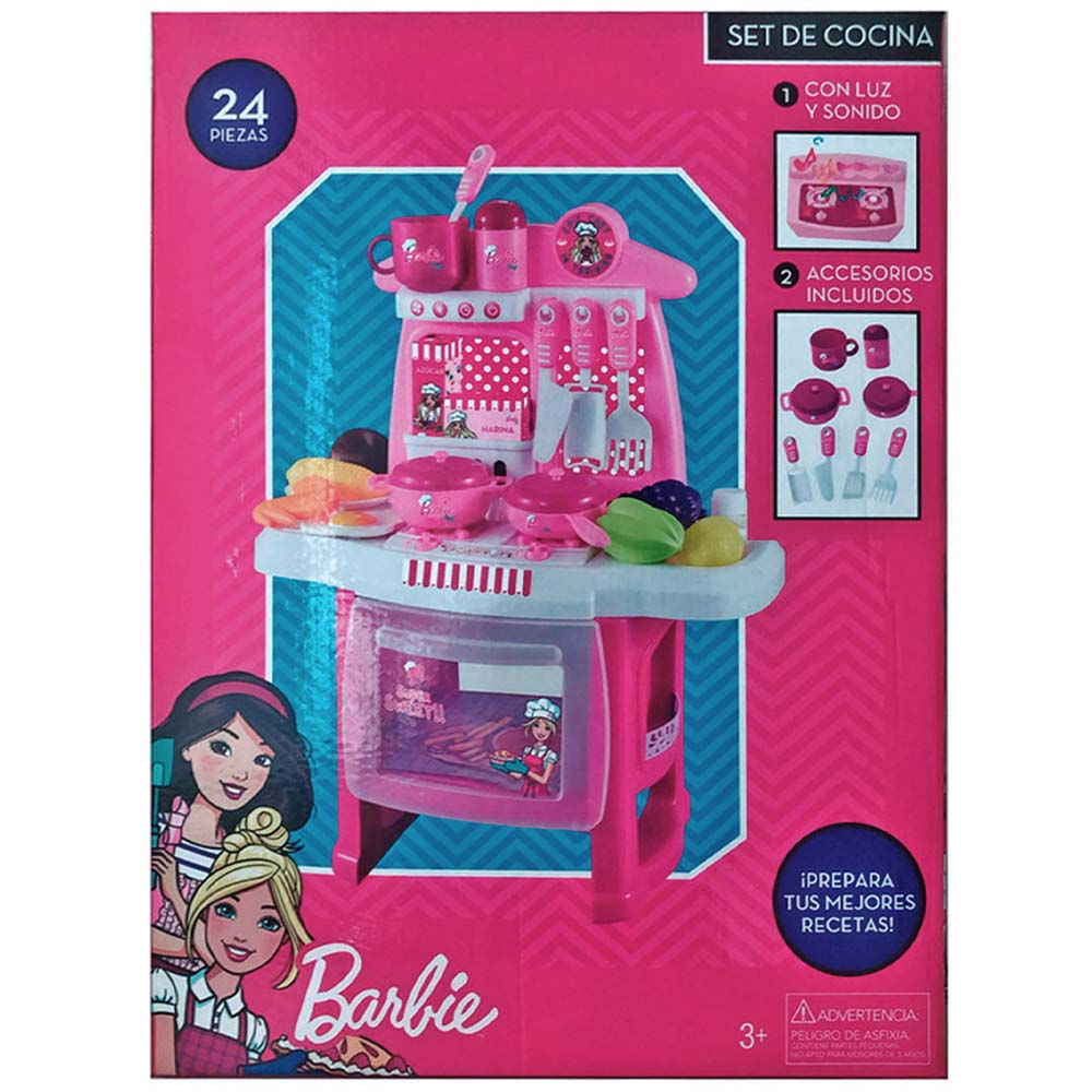 Set De Cocina BARBIE 20419 Real Plaza