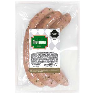 Salchicha Finas Hierbas S. ALEMANA Paquete 240g