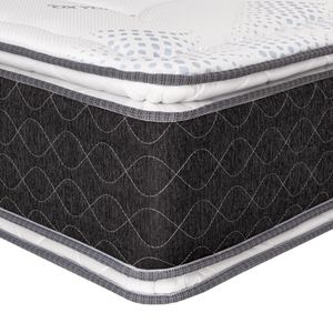 Cama Boxet Gris Golden 2 Plazas