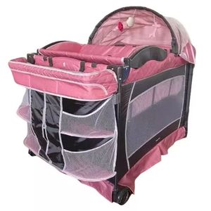 Cuna Corral Baby Kits Verona Rosado