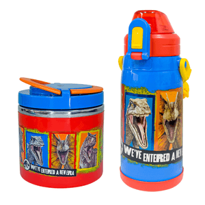 Pack Botella Térmica y Conservador de comida de Jurassic