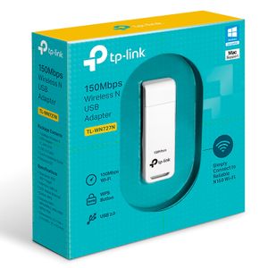 TP Link Adaptador Usb TL WN727N Inalámbrico 2,4 GHz 150Mbps
