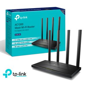 TP Link Archer C6 Router Mesh Wireless Dual Band Gigabit AC1200