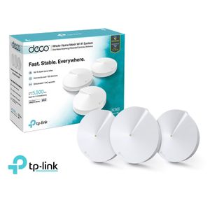 TP Link Deco M5 3 Pack Sistema Wifi 5 GHz 2,4 GHz Dual Band Ac1300