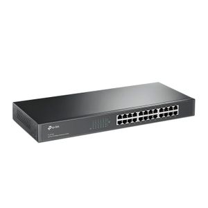 TP Link Switch TL SF1024 Con 24 Puertos 10,100 Mb Para Rack 19