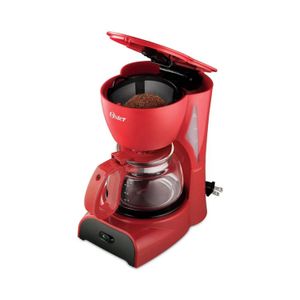 Cafetera Oster 4 Tazas Roja BVSTDCDR5R