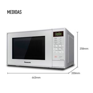 Horno Microondas Panasonic 20 Litros NN-SB25JMRPK