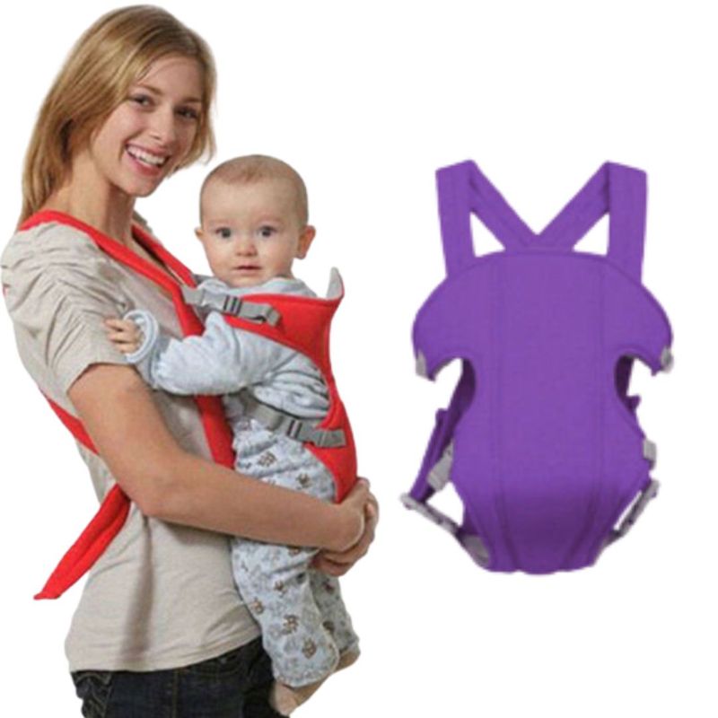 Canguro Porta Bebe Morral Ergon mico Ajustable Morado 1000857890