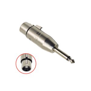 Adaptador Jack Canon Xlr a Plug Mono 6.35mm Lb2014 Batblack