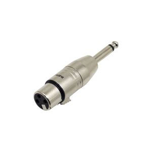 Adaptador Jack Canon Xlr a Plug Mono 6.35mm Lb2014 Batblack