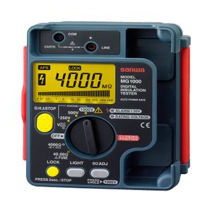 Megóhmetro Digital 1000v Mg1000 Sanwa