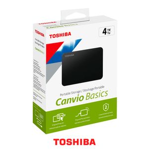 Disco Duro Externo Toshiba 4TB Canvio Basics USB 3.0