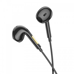 Audífono con Micrófono Hoco M92 Alámbrico 1,2m Negro De Calidad
