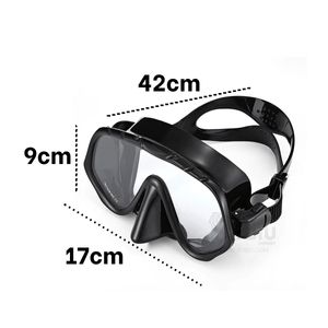 Buceo Set de Dos Piezas Negro