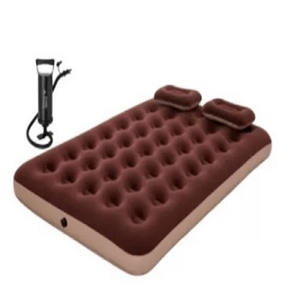 Colchon Inflable Camping Doble Nepal 4 Piezas