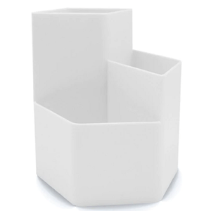 Organizador 3 Espacios Hexagonal Plastico