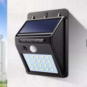 Luces Led con Panel Solar