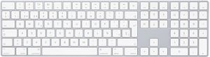 Apple Magic Keyboard con Teclado Numerico de Inalambrico, Recargable Español Silver