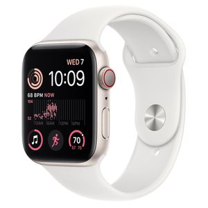 Apple Watch SE 44mm GPS + Celular Blanco Talla S/M