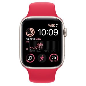 Apple Watch SE 44mm GPS + Celular Rojo Talla S/M