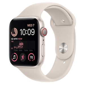 Apple Watch SE 44mm GPS + Celular Luz De Estrellas Talla S/M