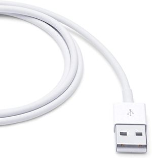 Cable Apple Carga Magnética a Usb Para Watch 1 metro Blanco