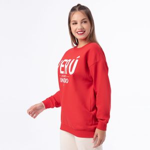 Polera Contigo Peru Franela Mujer