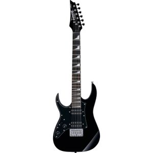 Guitarra Eléctrica Ibanez Mikro Series Grgm21L Negro Noche Zurdo