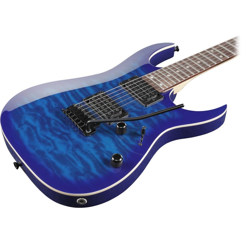 Guitarra Eléctrica Ibanez Rga Series Grga120Qa Transparent Blue Burst ...