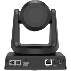 Cámara Ptz Avipas Hdmi Ndi Hx 20X Zoom con Poe Negro