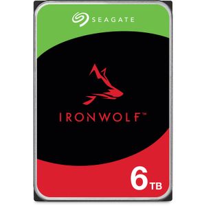 Disco Duro Interno Nas Seagate Ironwolf 6Tb 5400 Rpm Sata Iii 3.5 Cmr Oem 4 Pack