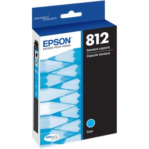 Cartucho de Tinta Epson T812 Cyan de Capacidad Estándar con Sensormatic