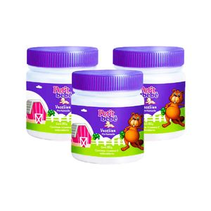 Vaselina Perfumada Petit Bebé x 80g 3 Unidades